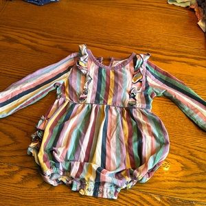 Ruffle Butts Longsleeve Bubble Romper 18-24 months